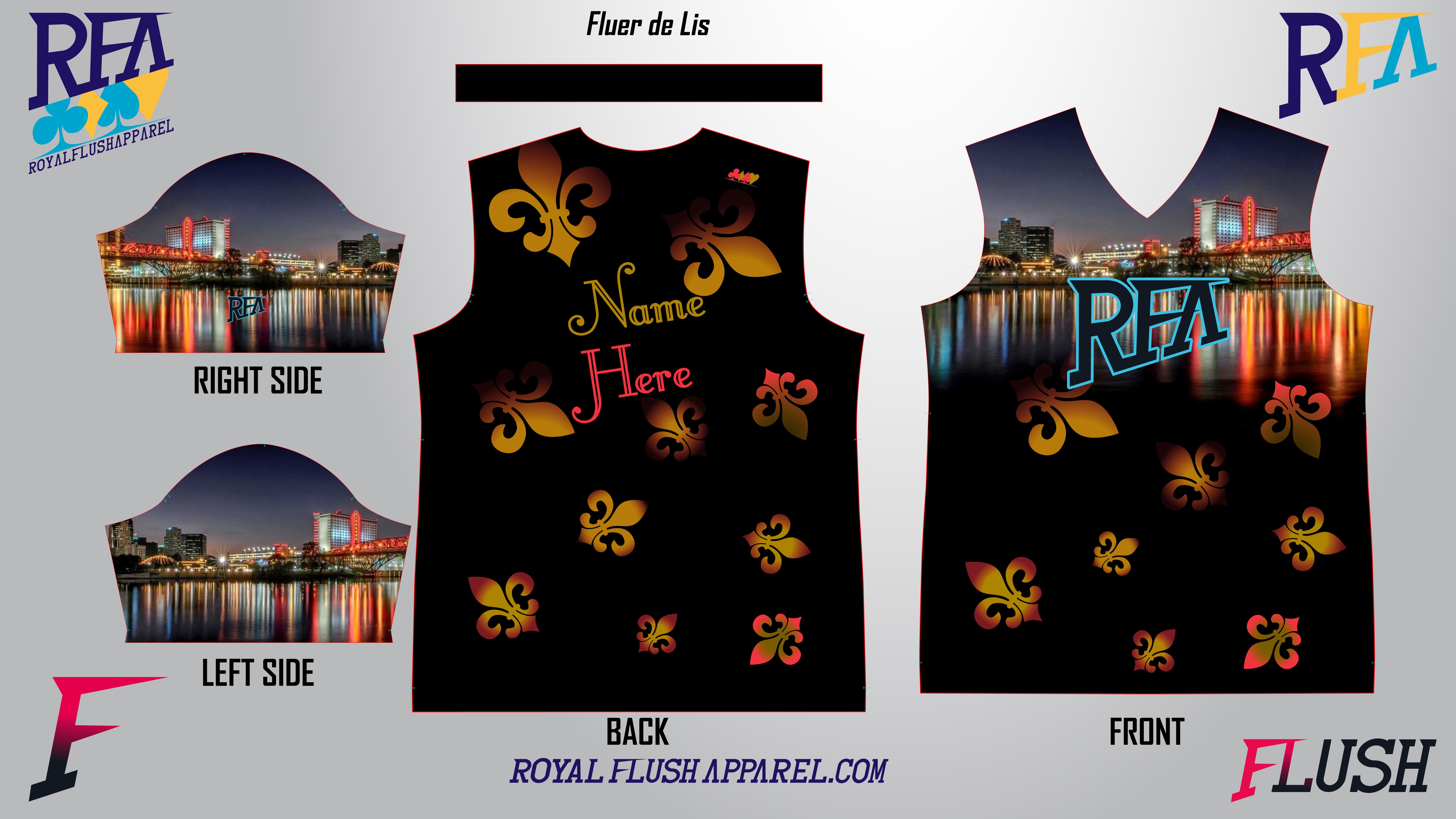 Red River Fleur de Lis Jersey